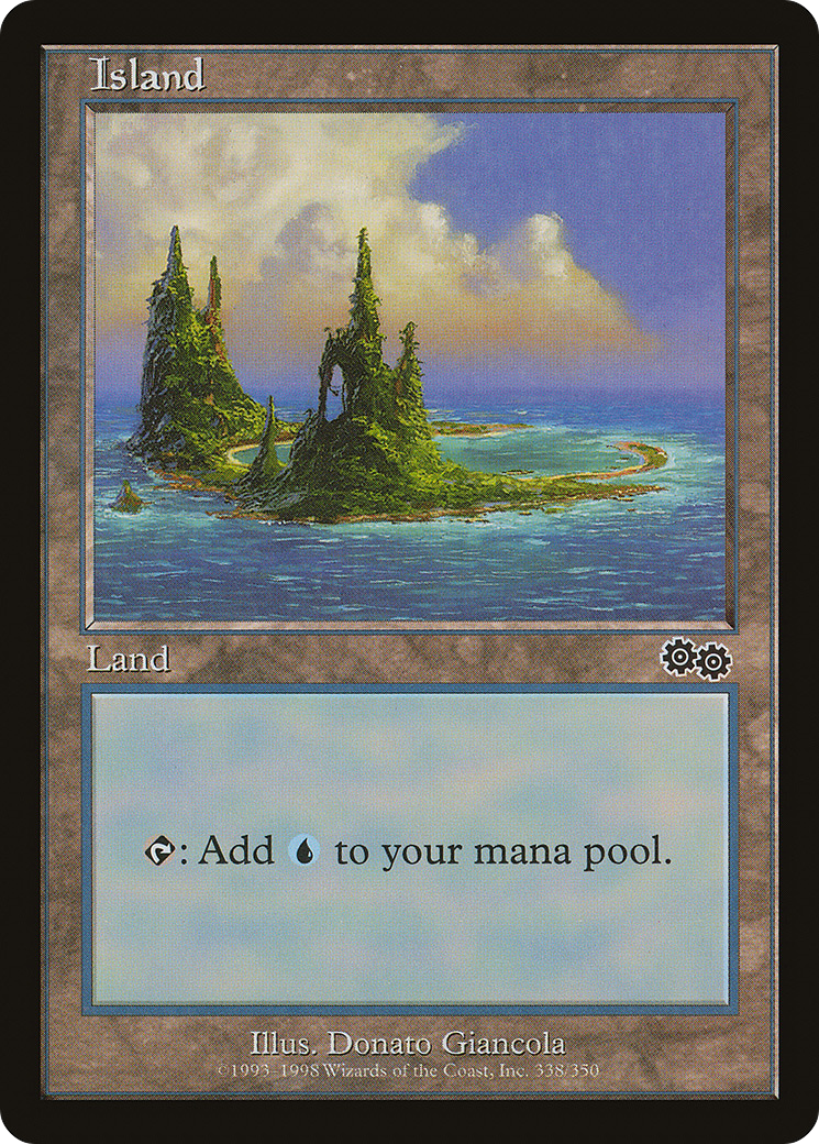 Island (338) [Urza's Saga]-1