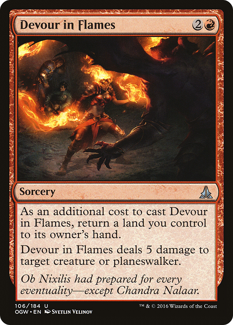 Devour in Flames [Oath of the Gatewatch]-1