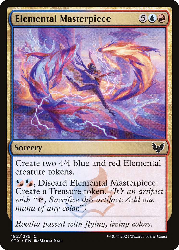 Elemental Masterpiece [Strixhaven: School of Mages]-1