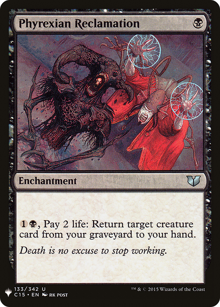 Phyrexian Reclamation [Mystery Booster]-1