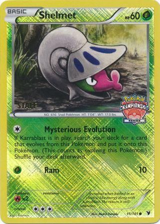 Shelmet (11/101) (Championship Staff Promo) [League & Championship Cards]-1