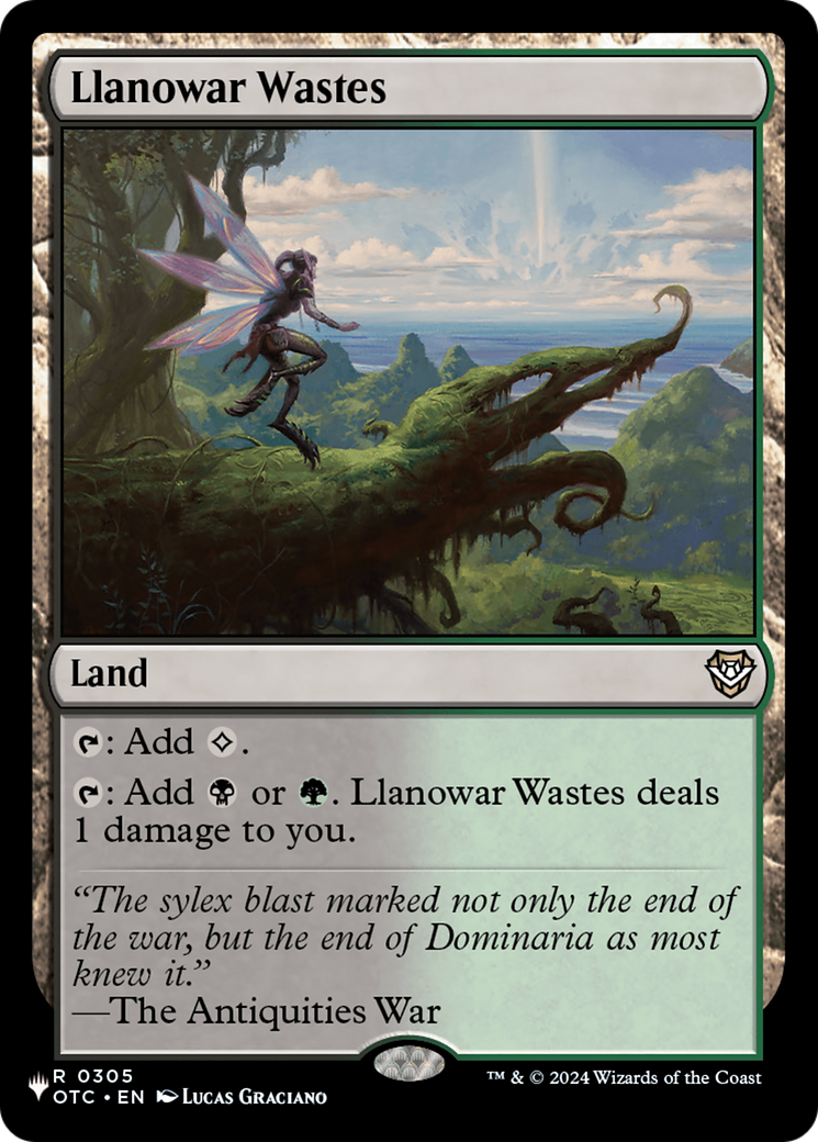 Llanowar Wastes (OTC) [The List]-1