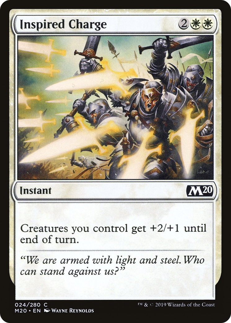 Inspired Charge [Core Set 2020]-1