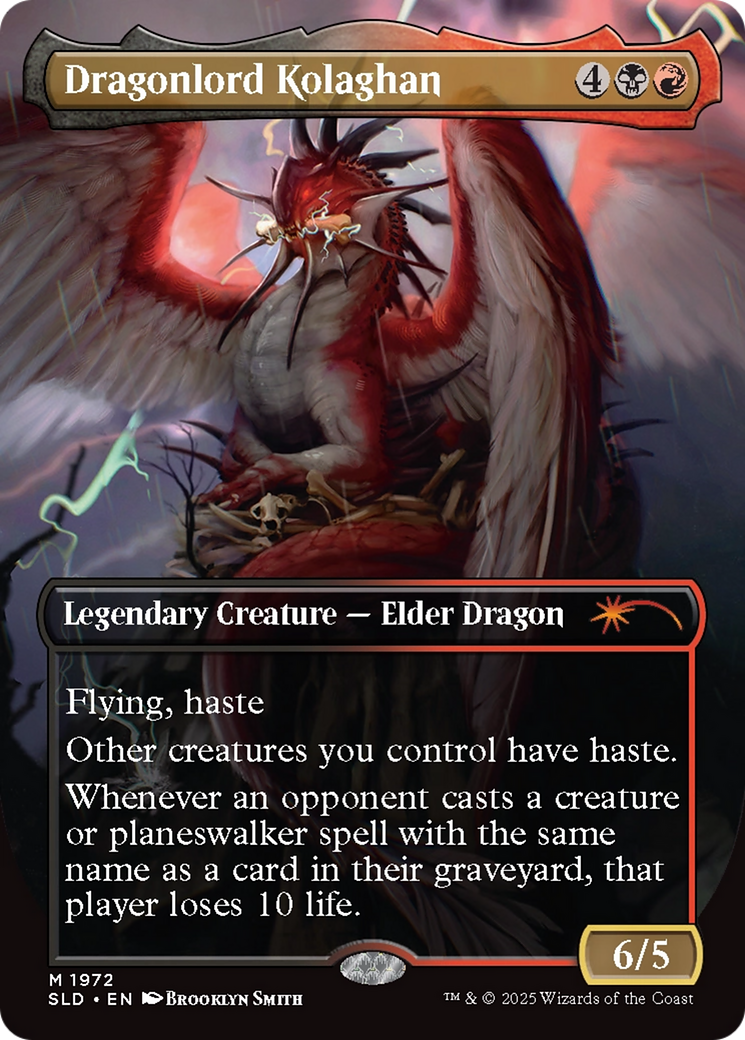 Dragonlord Kolaghan (1972) [Secret Lair Drop Series]-1