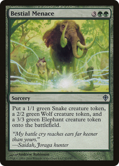 Bestial Menace [Worldwake]-1