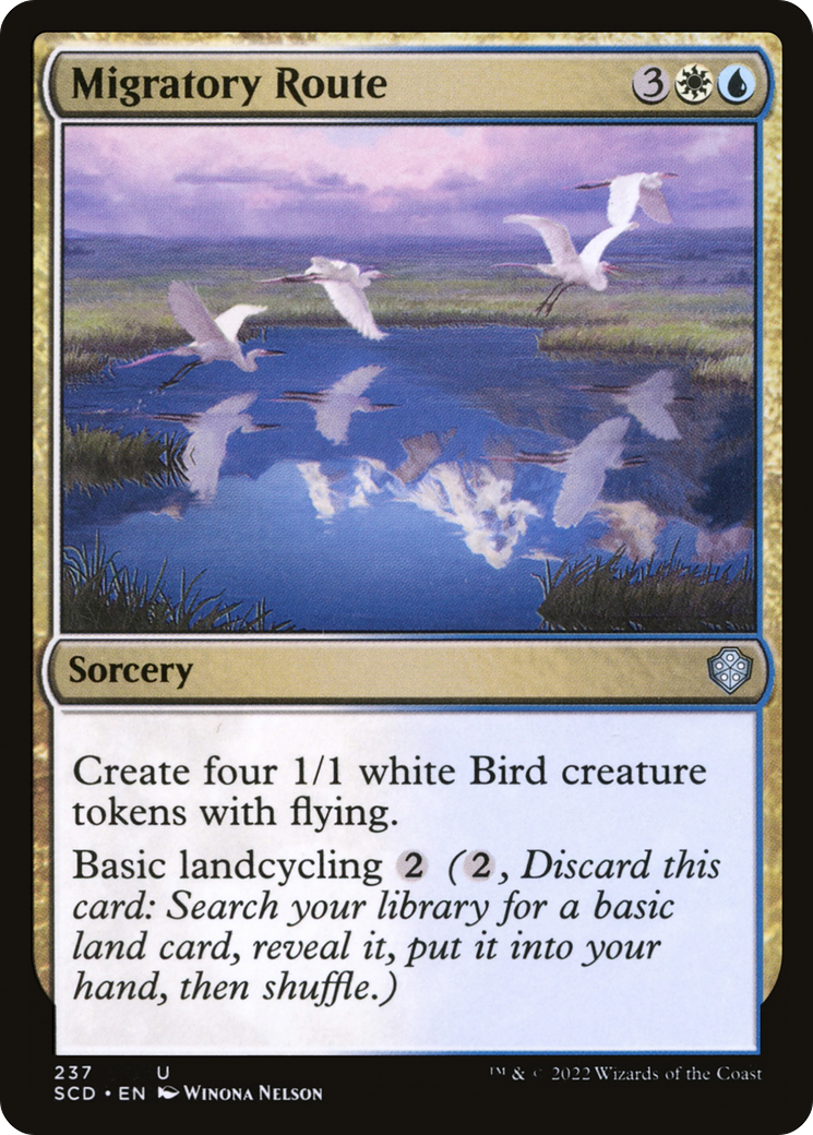 Migratory Route [Starter Commander Decks]-1
