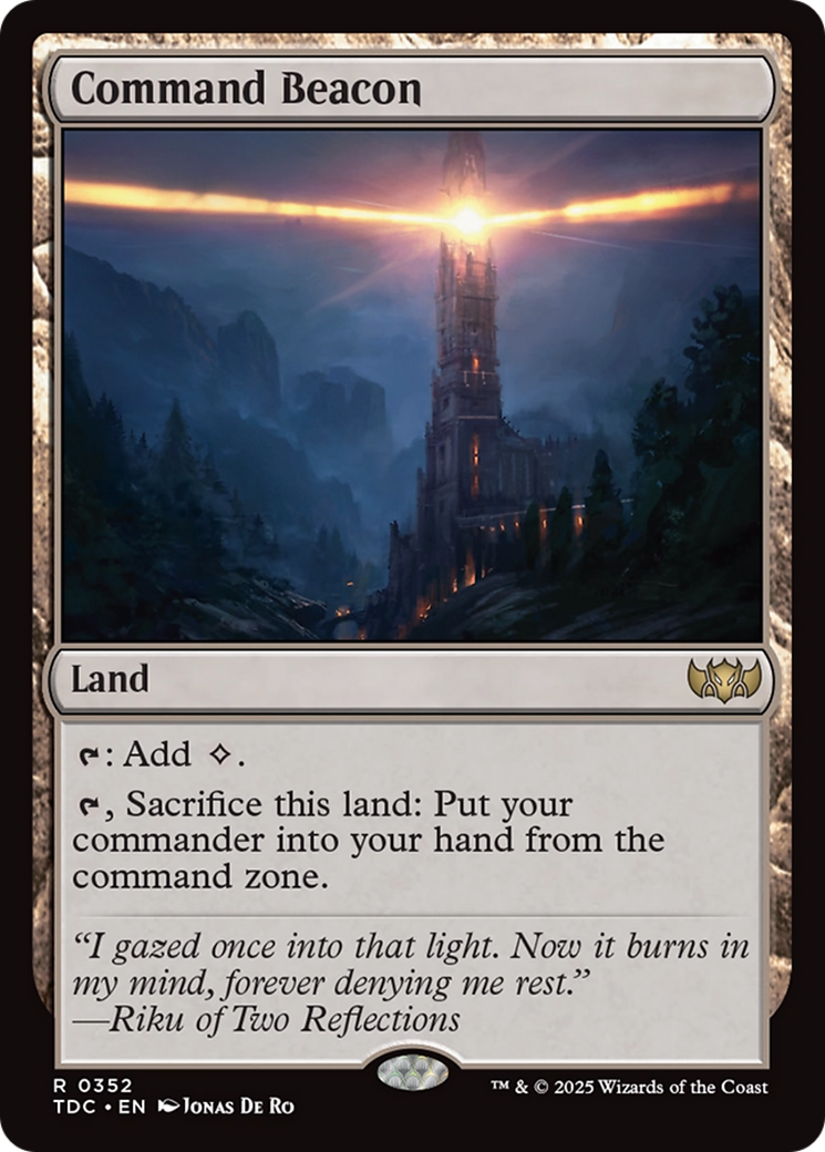 Command Beacon [Tarkir: Dragonstorm Commander]-1