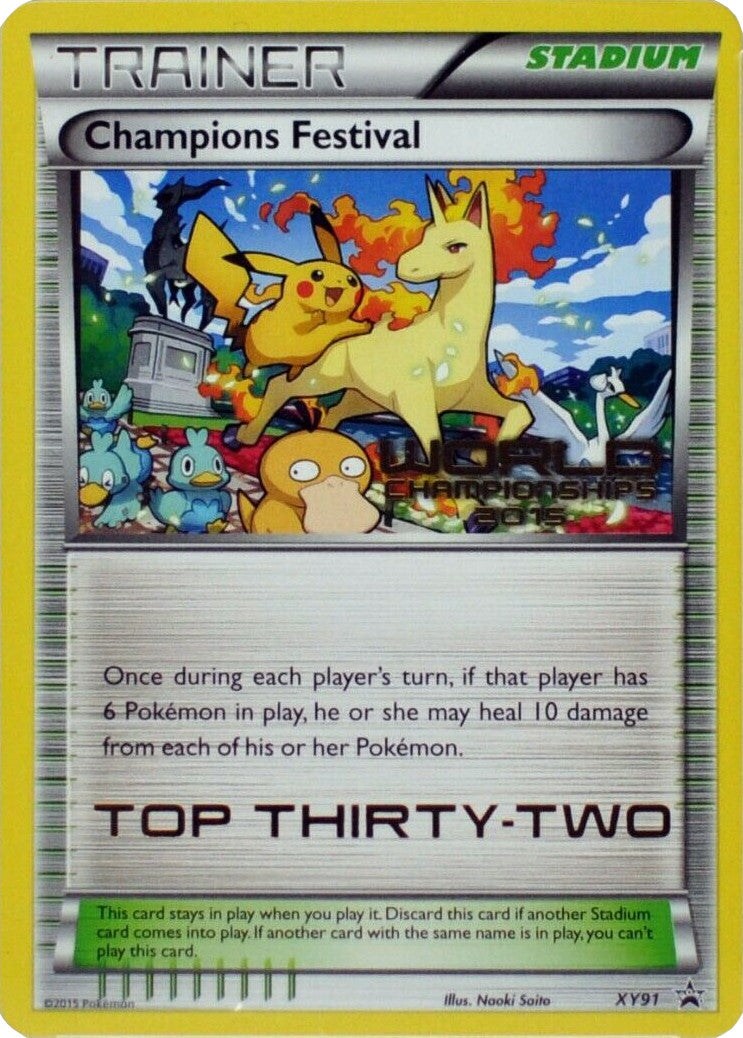 Champions Festival (XY91) (2015 Top Thirty-Two) [XY: Black Star Promos]-1