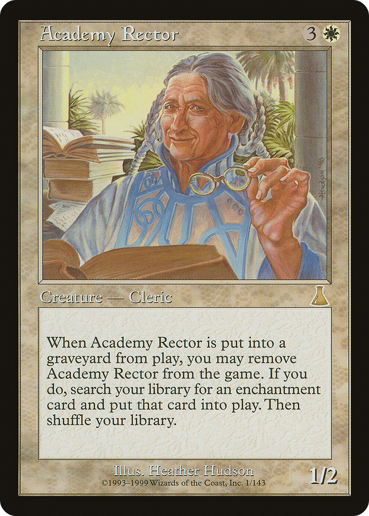 Academy Rector [Urza's Destiny]-1