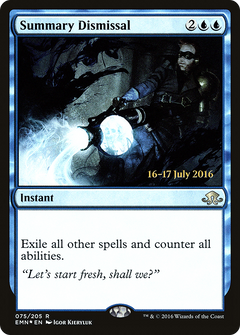 Summary Dismissal [Eldritch Moon Prerelease Promos]-1