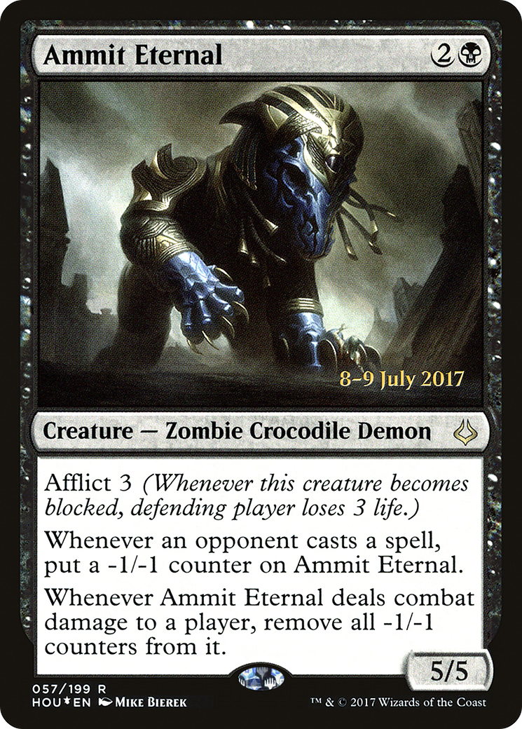 Ammit Eternal [Hour of Devastation Prerelease Promos]-1