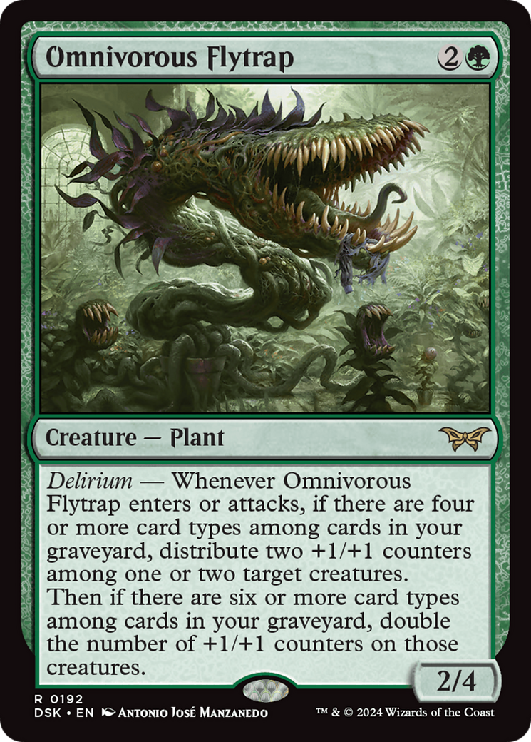Omnivorous Flytrap [Duskmourn: House of Horror]-1