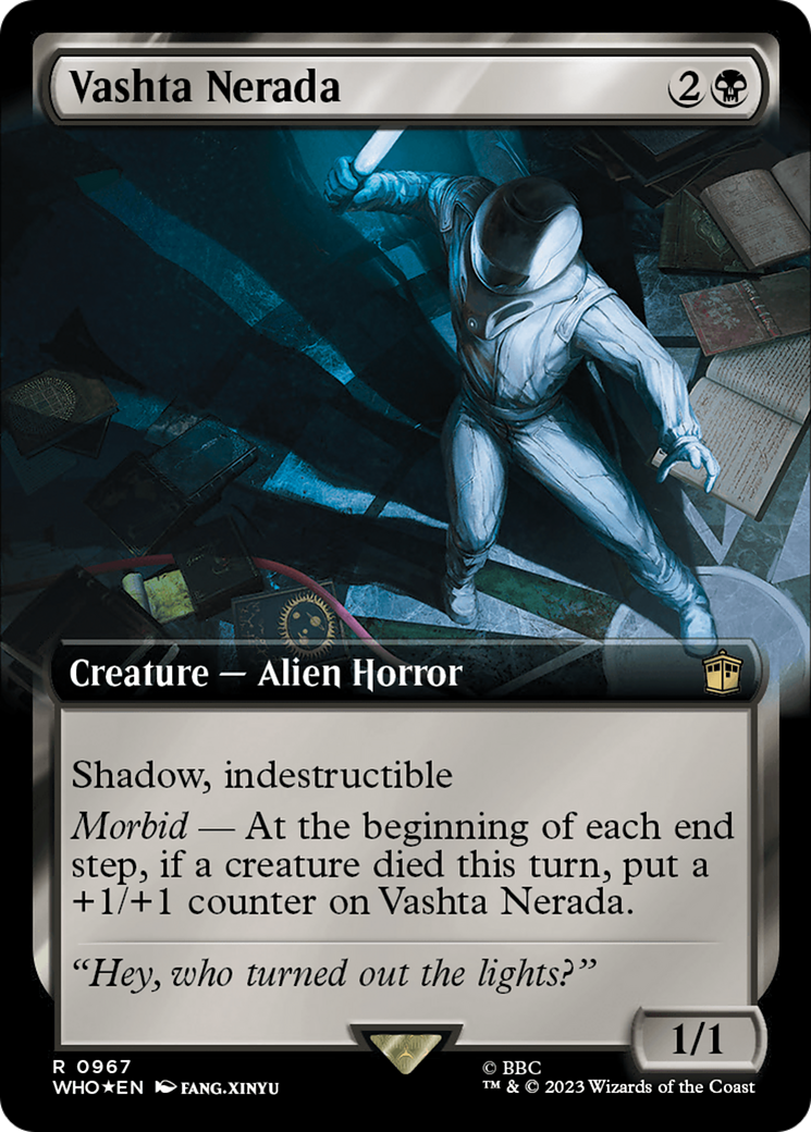 Vashta Nerada (Extended Art) (Surge Foil) [Doctor Who]-1