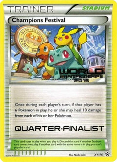 Champions Festival (XY176) (2016 Quarter Finalist) [XY: Black Star Promos]-1