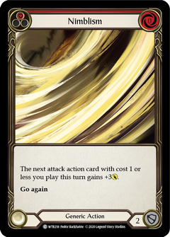 Nimblism (Red) [U-WTR218] (Welcome to Rathe Unlimited)  Unlimited Rainbow Foil-2