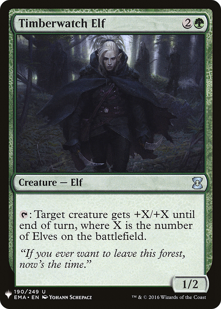 Timberwatch Elf [Mystery Booster]-1