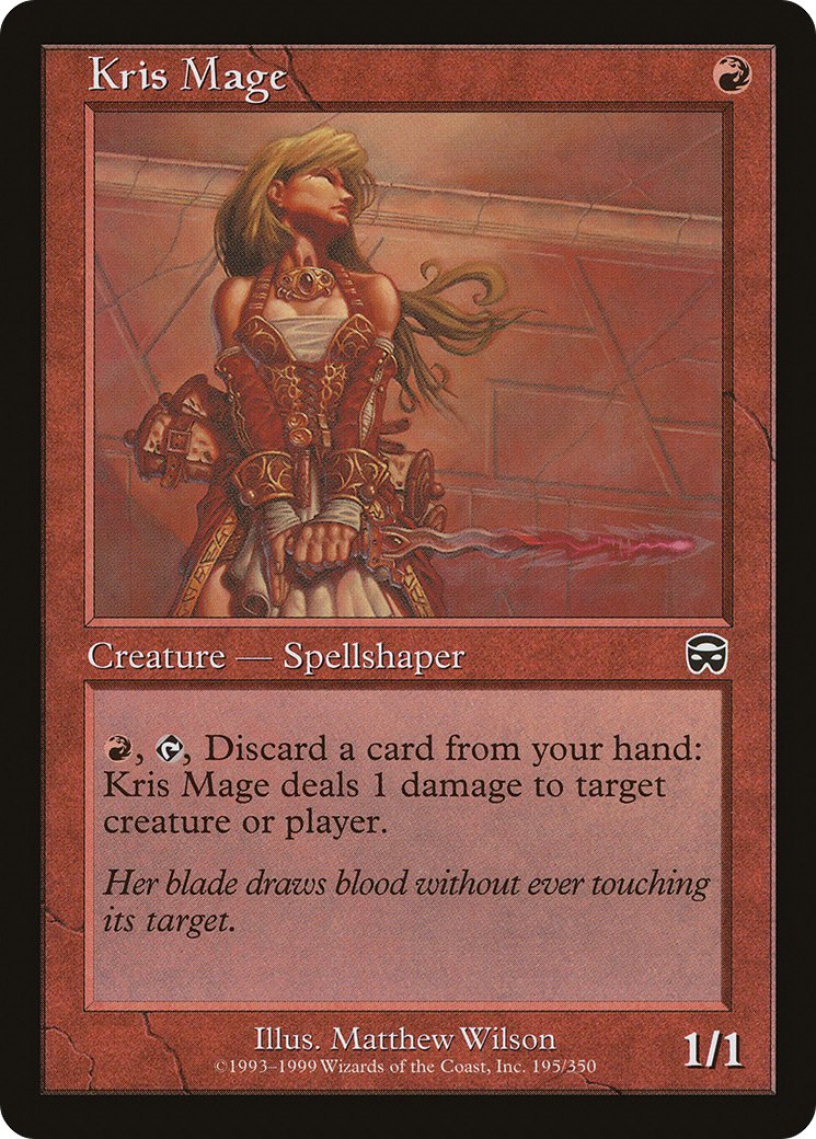 Kris Mage [Mercadian Masques]-1