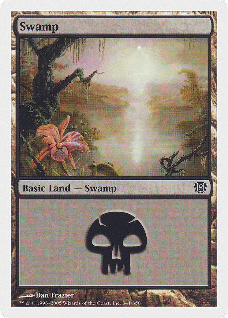Swamp (341) [Ninth Edition]-1