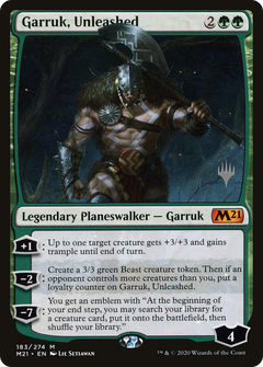 Garruk, Unleashed (Promo Pack) [Core Set 2021 Promos]-1