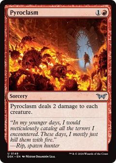 Pyroclasm [Duskmourn: House of Horror]-1