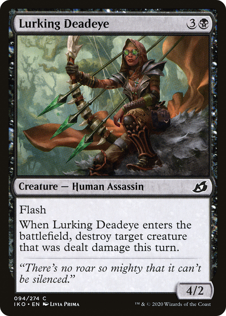 Lurking Deadeye [Ikoria: Lair of Behemoths]-1
