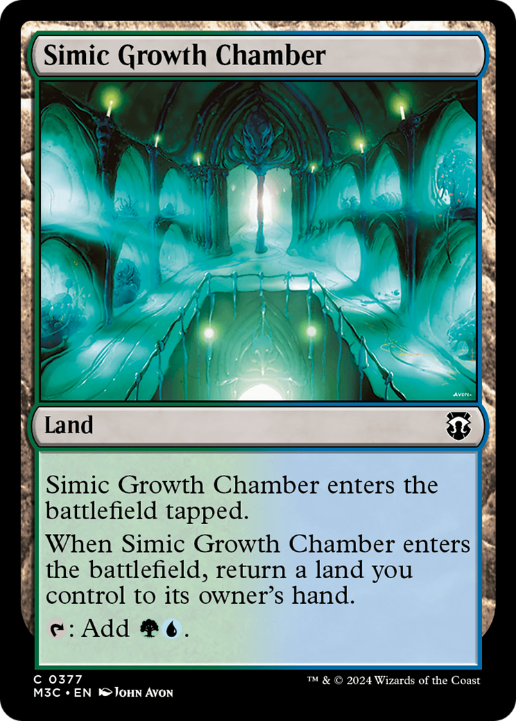 Simic Growth Chamber [Modern Horizons 3 Commander]-1