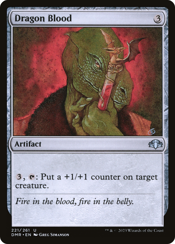 Dragon Blood [Dominaria Remastered]-1