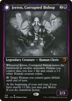 Jerren, Corrupted Bishop // Ormendahl, the Corrupted [Innistrad: Double Feature]-3