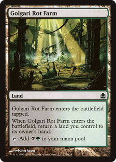 Golgari Rot Farm [Commander 2011]-1