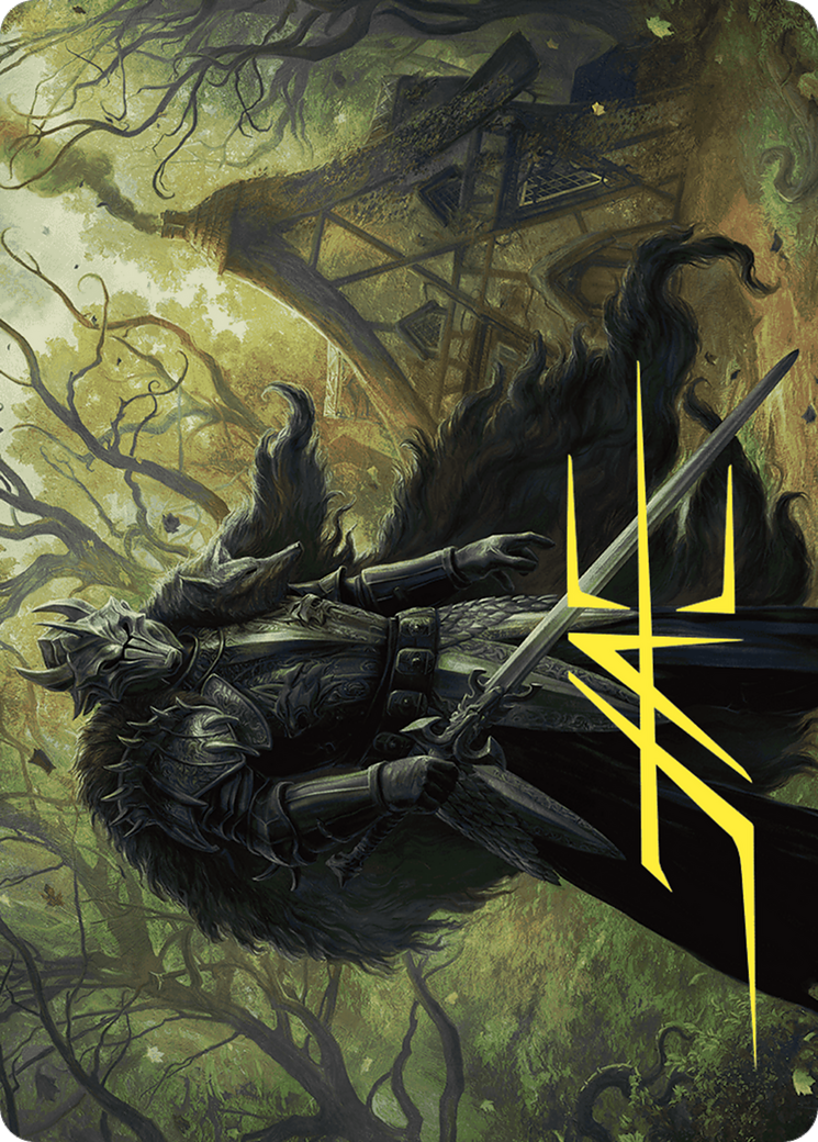 Agatha's Champion // Agatha's Champion (AWOE-022) - Wilds of Eldraine Art Series (Borderless)-3
