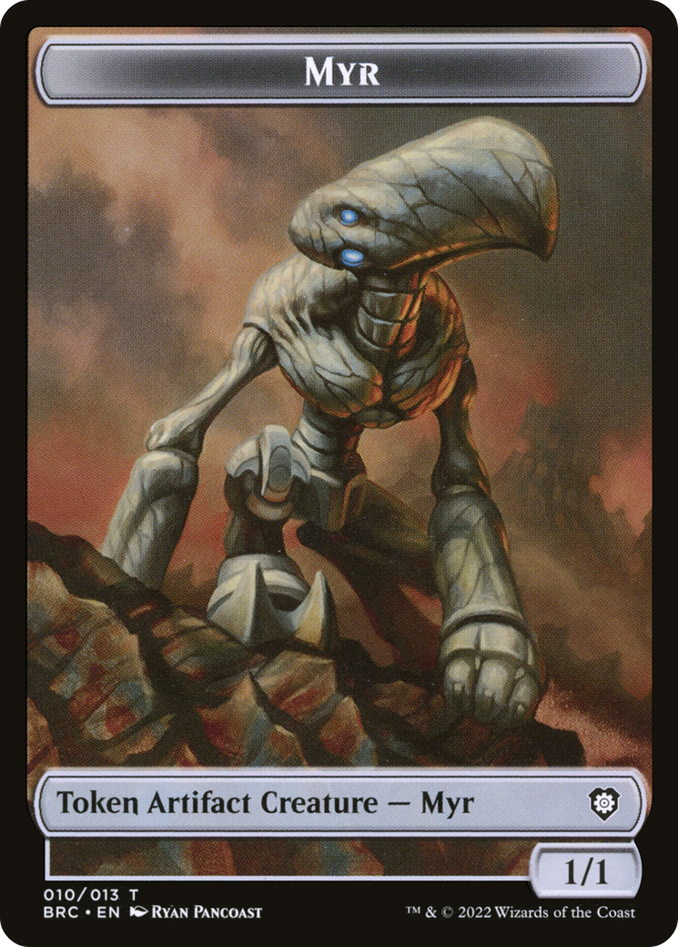 Myr (TBRC-010) - The Brothers' War Commander Tokens-1
