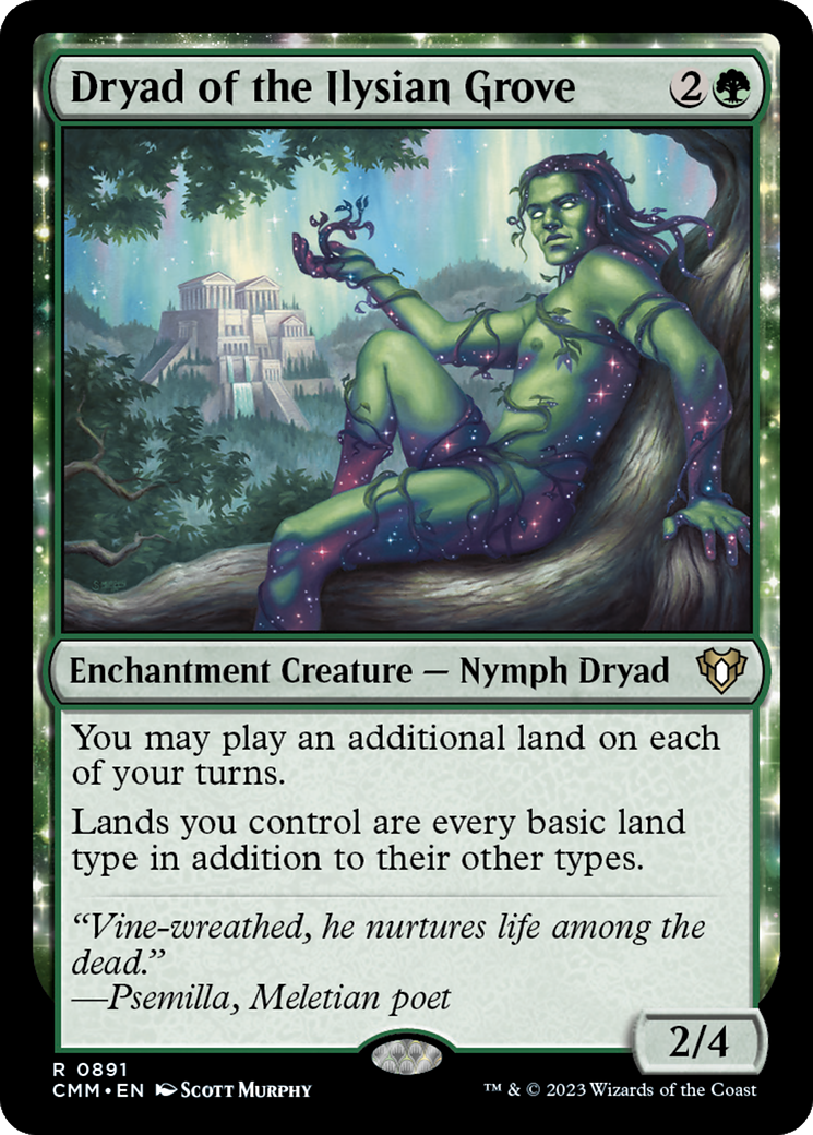 Dryad of the Ilysian Grove [Commander Masters]-1