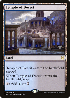 Temple of Deceit (Promo Pack) [Theros Beyond Death Promos]-1