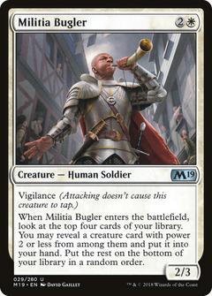 Militia Bugler [Core Set 2019]-1