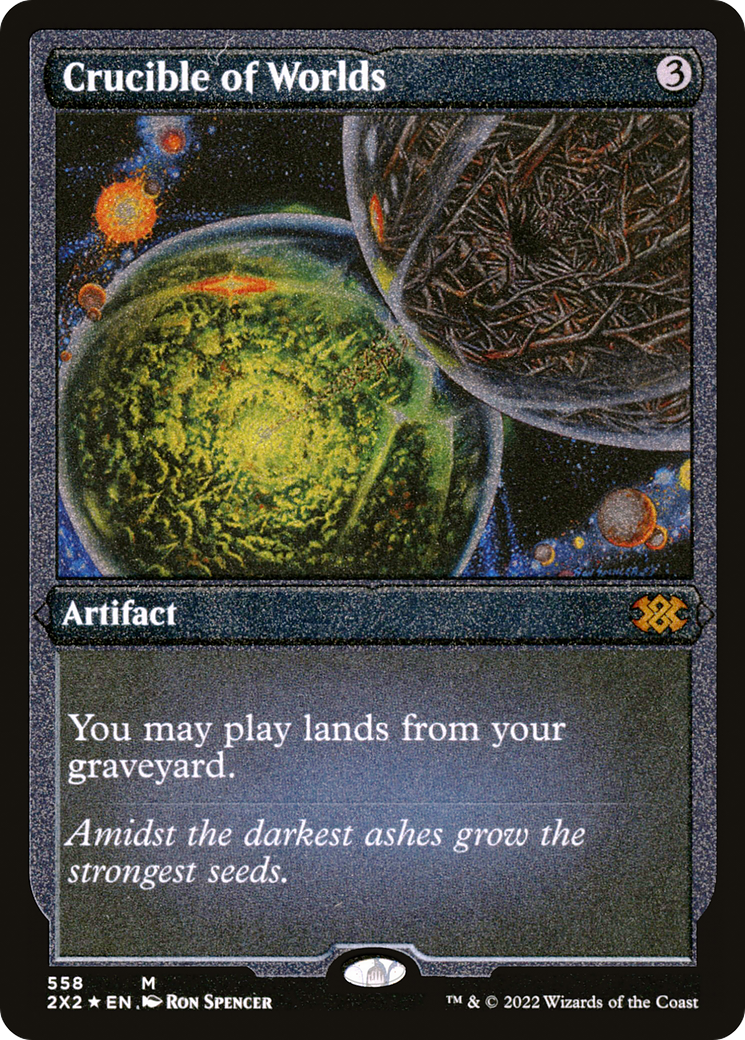 Crucible of Worlds (Foil Etched) [Double Masters 2022]-1
