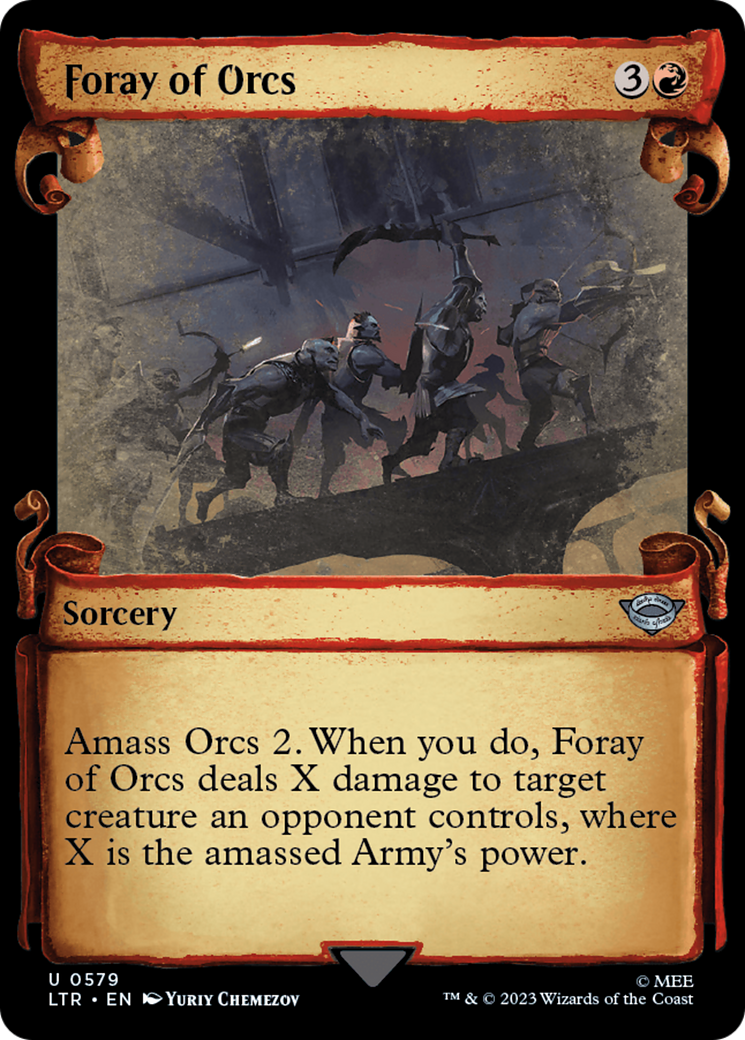Foray of Orcs [The Lord of the Rings: Tales of Middle-Earth Showcase Scrolls]-1