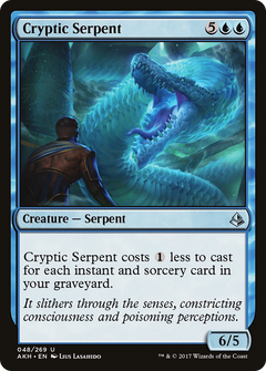 Cryptic Serpent [Amonkhet]-1