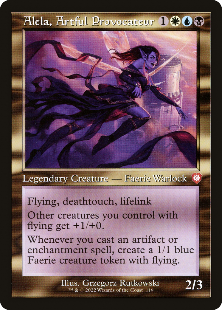Alela, Artful Provocateur (Retro) [The Brothers' War Commander]-1