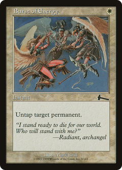 Burst of Energy [Urza's Legacy]-1