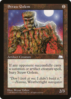 Straw Golem [Weatherlight]-1