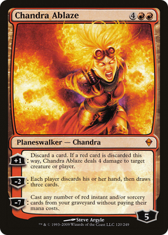 Chandra Ablaze [Zendikar]-1