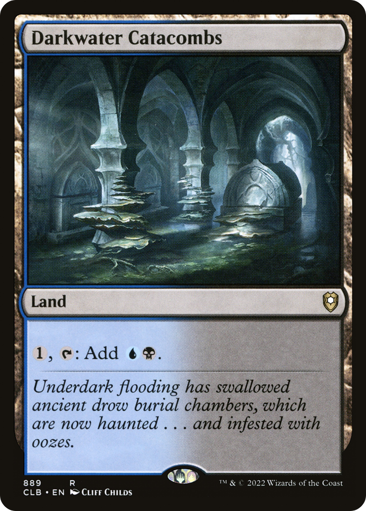 Darkwater Catacombs [Commander Legends: Battle for Baldur's Gate]-1