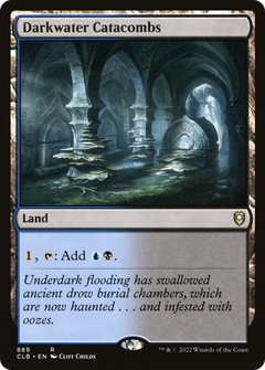 Darkwater Catacombs [Commander Legends: Battle for Baldur's Gate]-1
