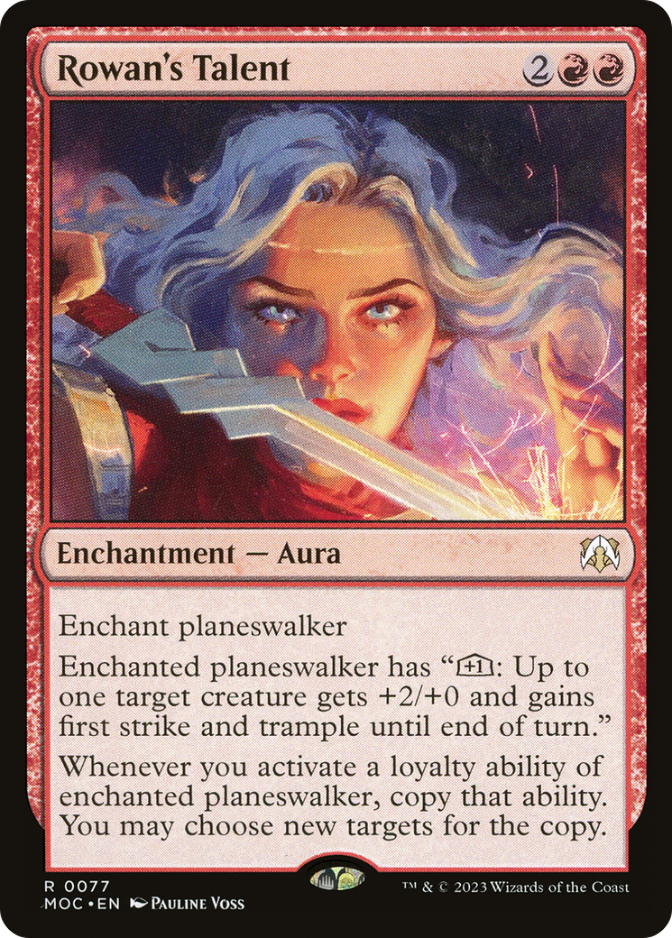 Rowan's Talent [March of the Machine Commander]-1