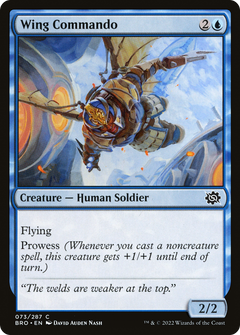 Wing Commando (BRO-073) - The Brothers' War Foil-1