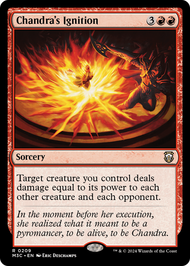 Chandra's Ignition [Modern Horizons 3 Commander]-1