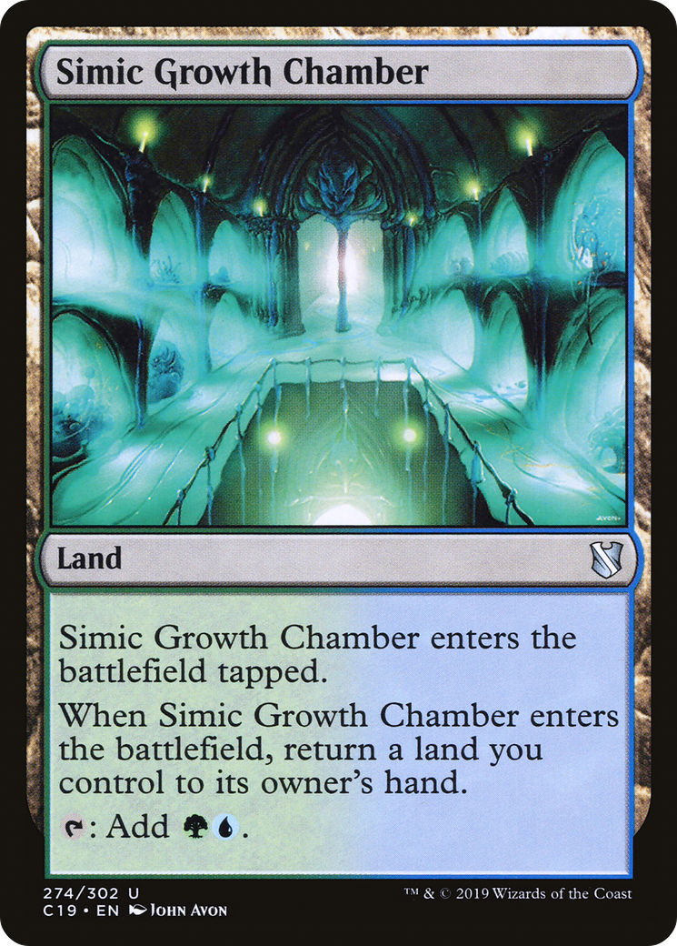 Simic Growth Chamber [Commander 2019]-1