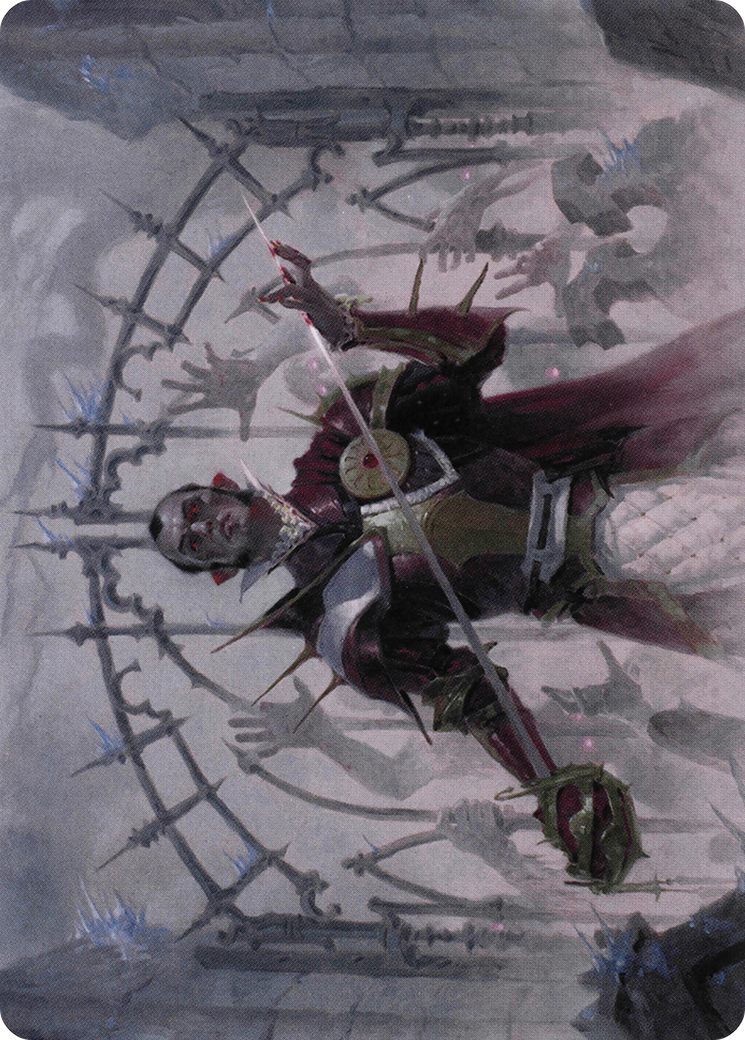 Cemetery Gatekeeper // Cemetery Gatekeeper (AVOW-039) - Crimson Vow Art Series (Borderless) Foil-1