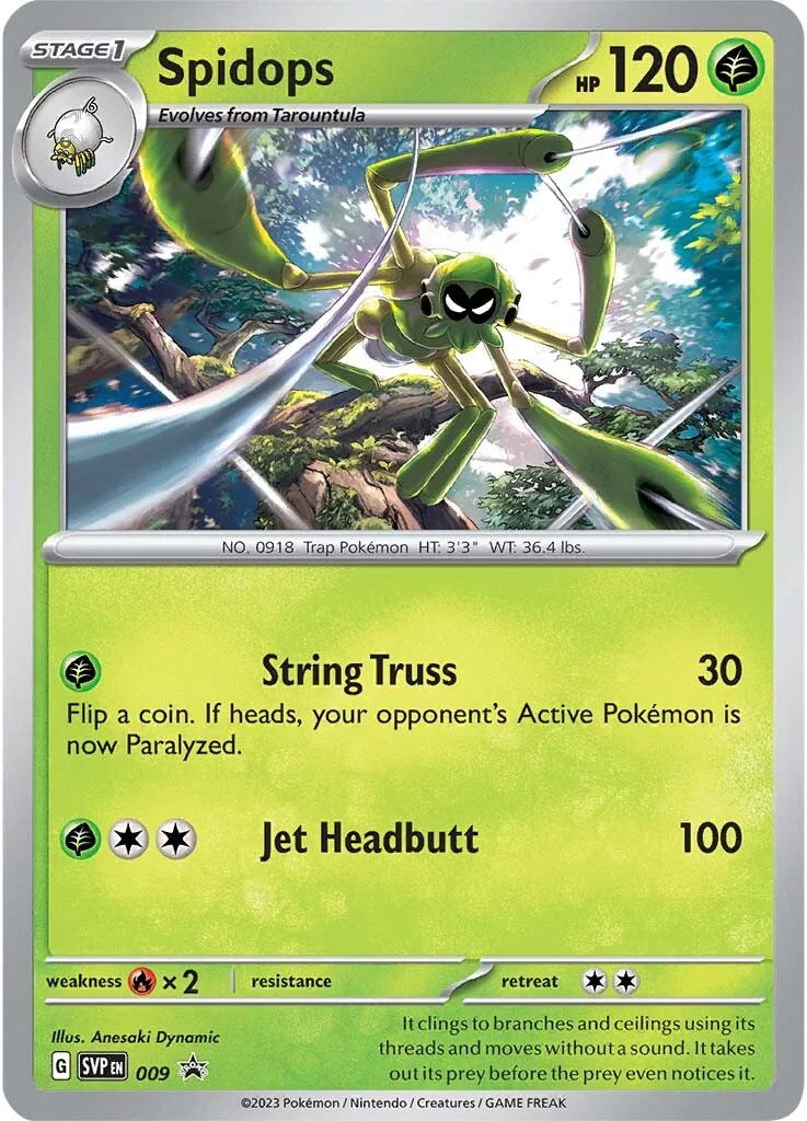 Spidops (009) [Scarlet & Violet: Black Star Promos]-1