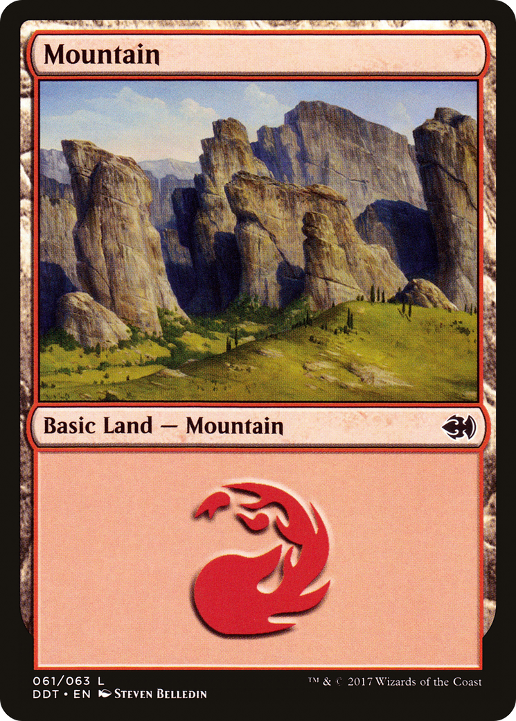 Mountain (61) [Duel Decks: Merfolk vs. Goblins]-1